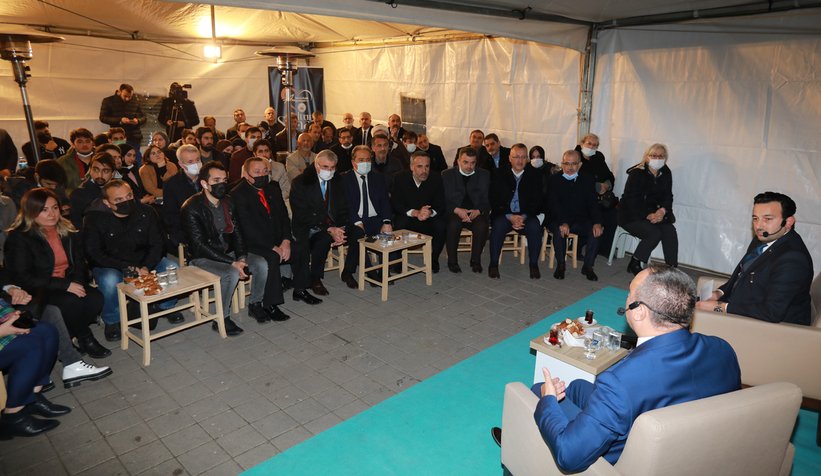 Aynalıkavak Sohbetleri Onur Konuğu Vali Soytürk oldu