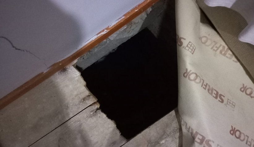 Azılı hırsız saklandığı sığınakta yakalandı