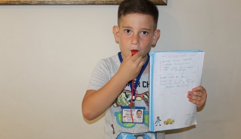 Babasına ceza yazdı