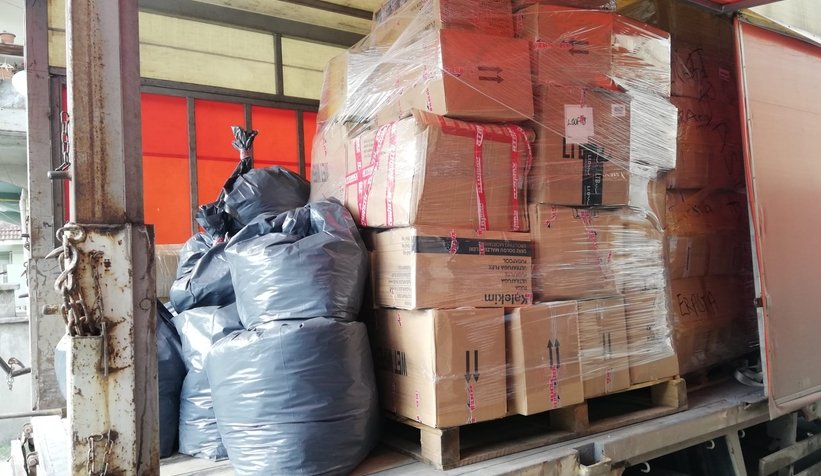 Bağışlanan oyuncaklar Suriyeli çocuklara gönderildi