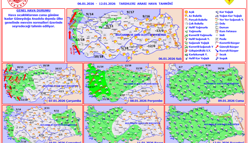 Bahar havası gidiyor; Yağış geliyor