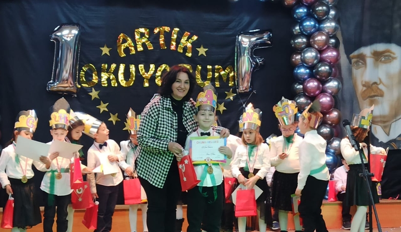 Bahçelievler Gazi İlkokulu'nda Okuma Bayramı heyecanı