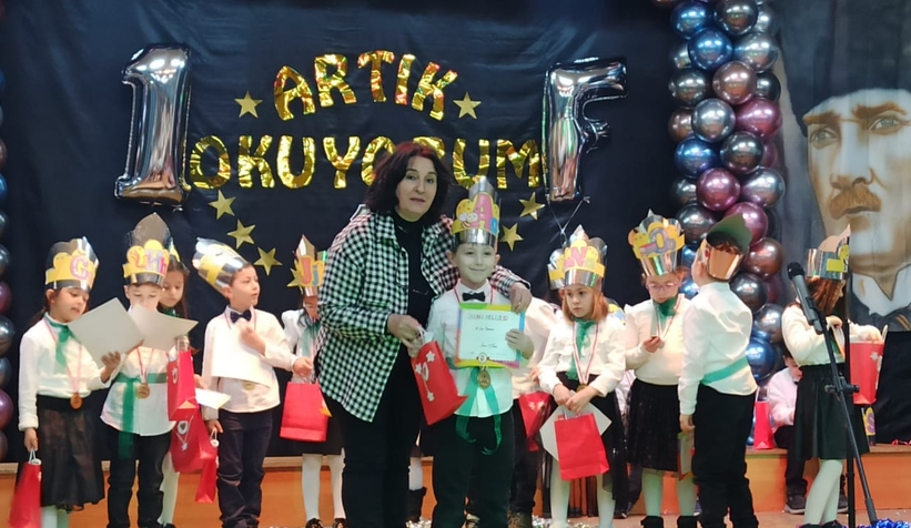 Bahçelievler Gazi İlkokulu'nda Okuma Bayramı heyecanı