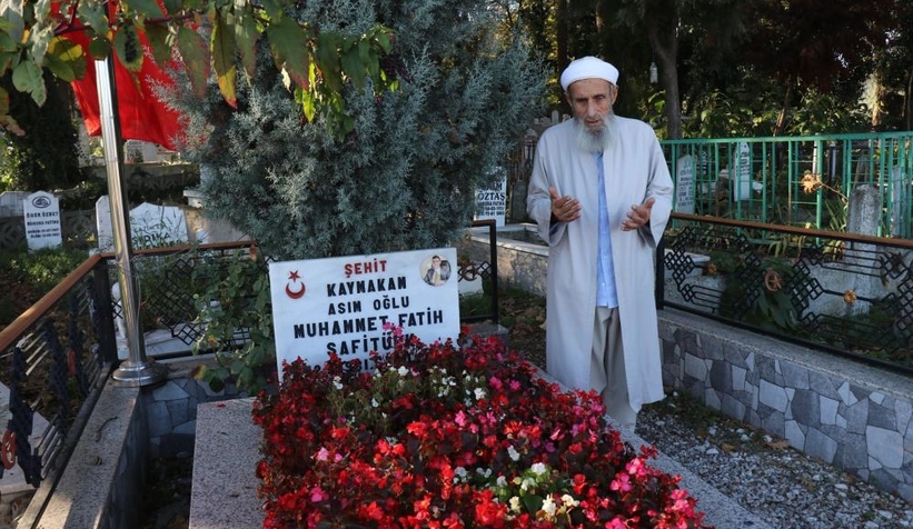 Bakan Soylu'dan Şehit Kaymakamın babası için taziye mesajı