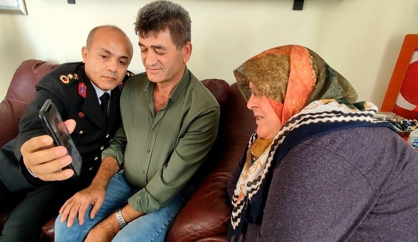 Bakan Soylu şehit ailesi ile görüntülü konuştu