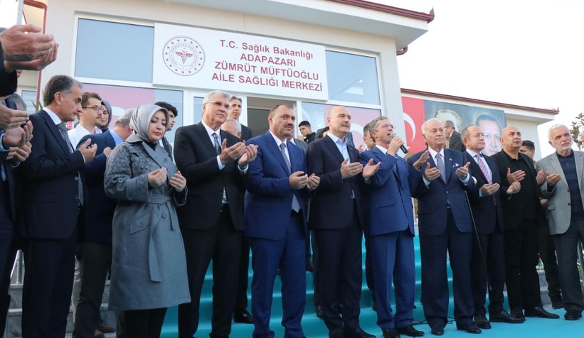 Bakan Süleyman Soylu Sakarya'da açılışa katıldı