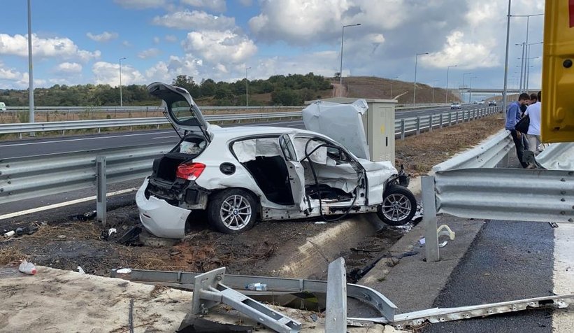 Balayı dönüşü feci kazada öldü