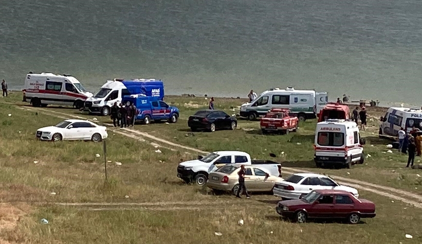 Barajda facia; 3 kişi boğularak can verdi