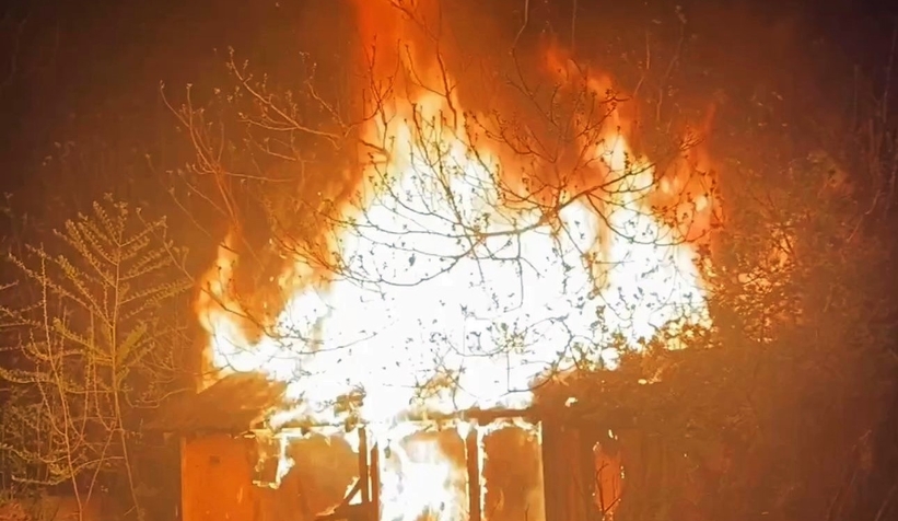 Baraka alev alev yandı