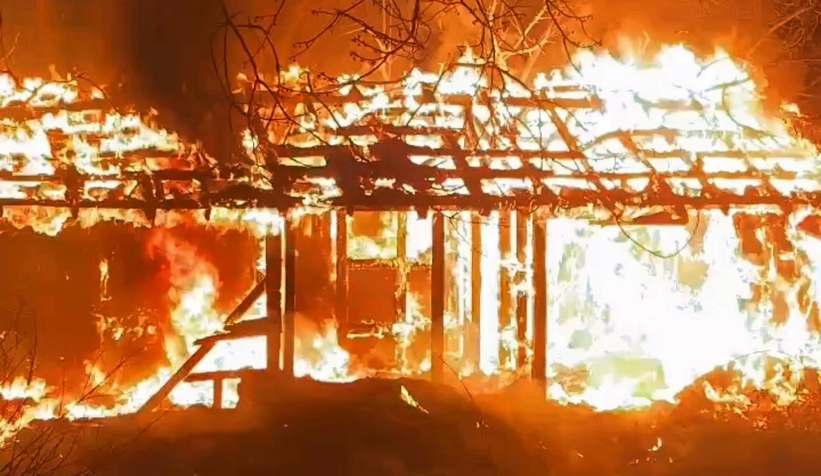 Baraka alev alev yandı