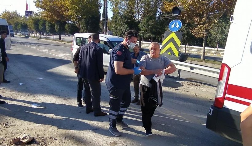 Bariyerlere ok gibi saplandı: 4 yaralı