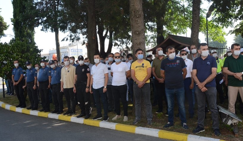 Başarılı cinayet büro dedektifi için tören