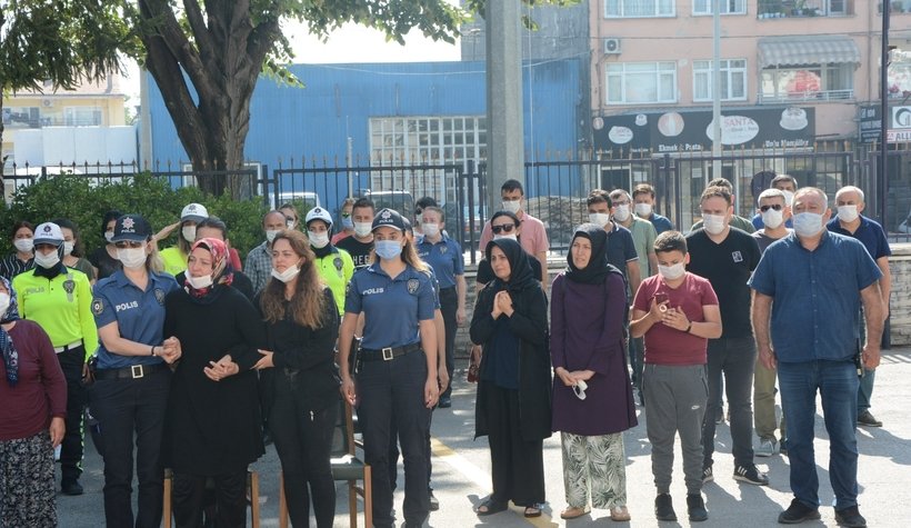 Başarılı cinayet büro dedektifi için tören