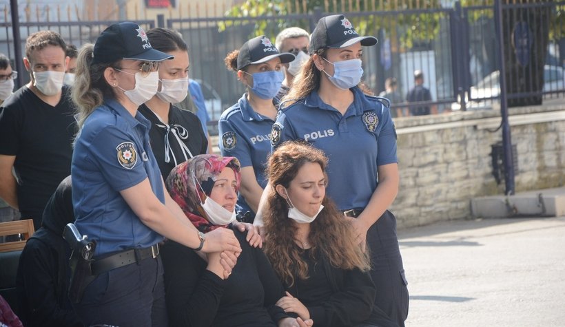 Başarılı cinayet büro dedektifi için tören