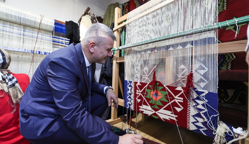 Başkan Adayı Çelik, SERMEK’i ziyaret etti