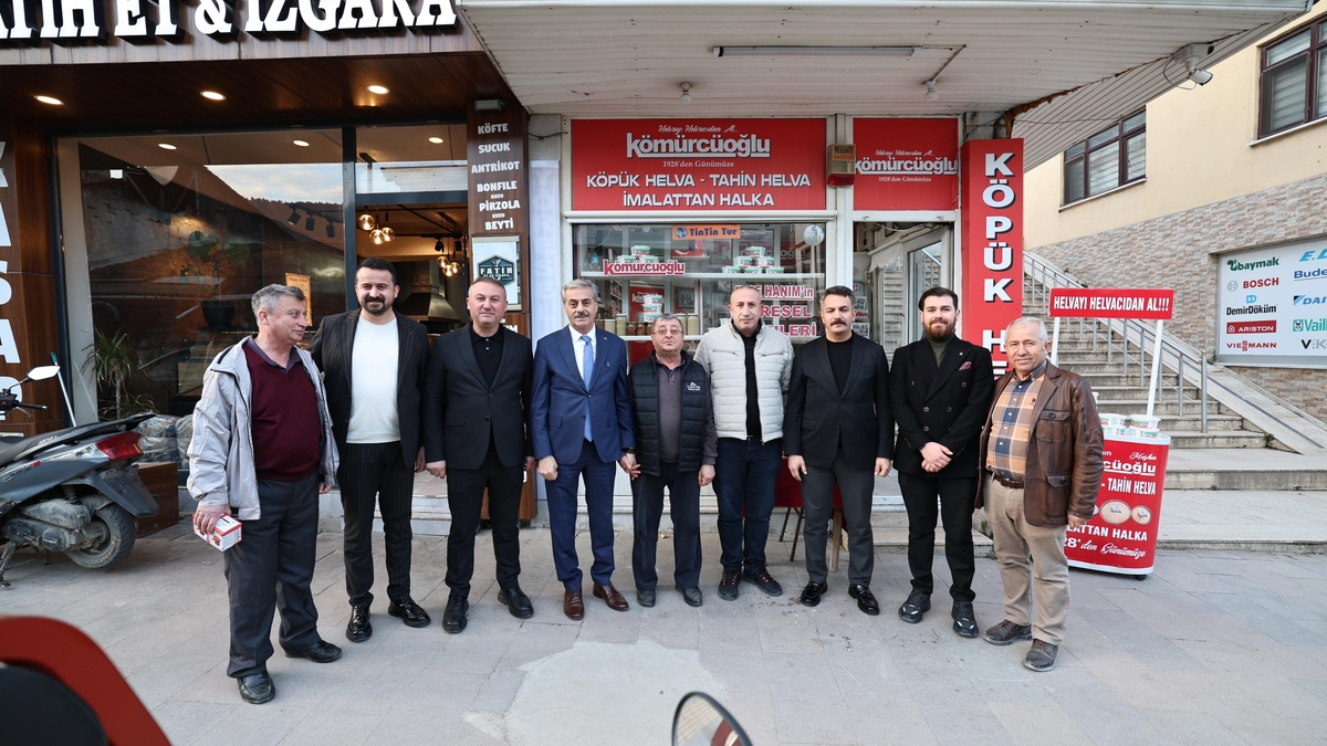 Başkan Alemdar'dan Taraklı ziyareti