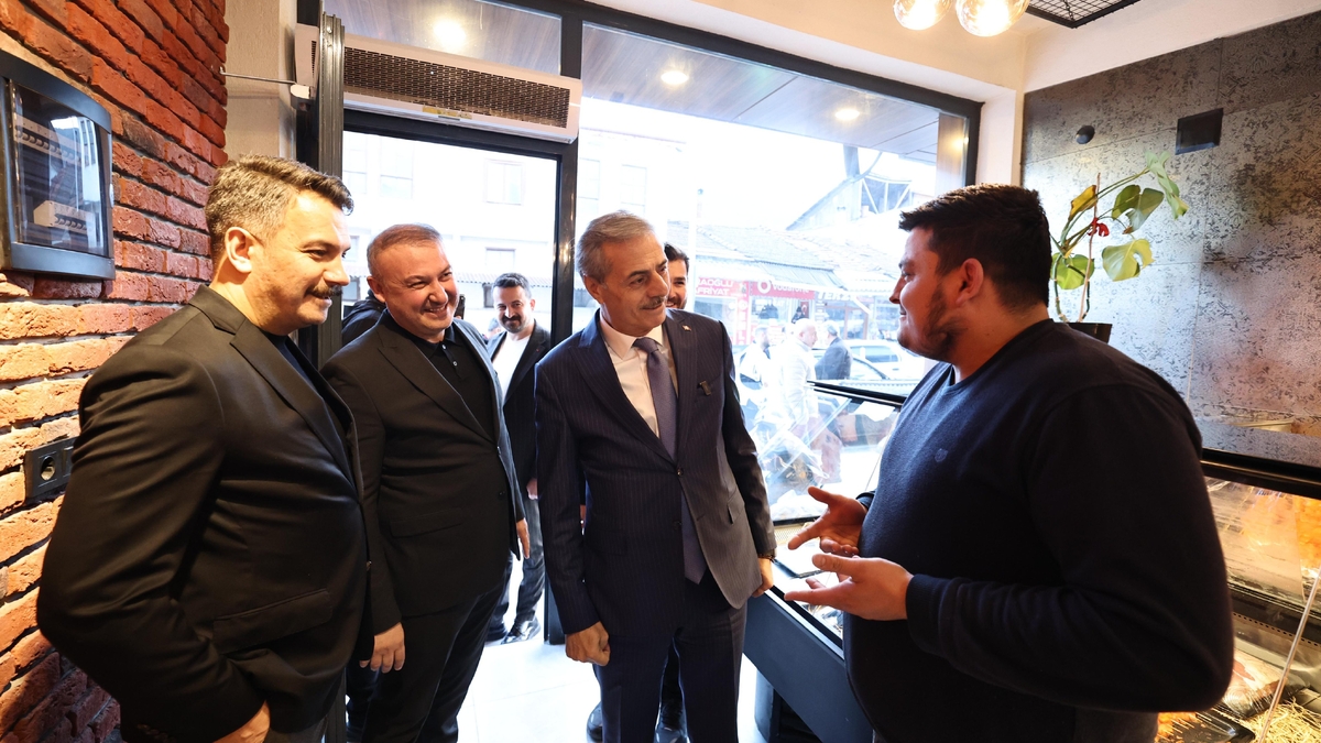 Başkan Alemdar'dan Taraklı ziyareti