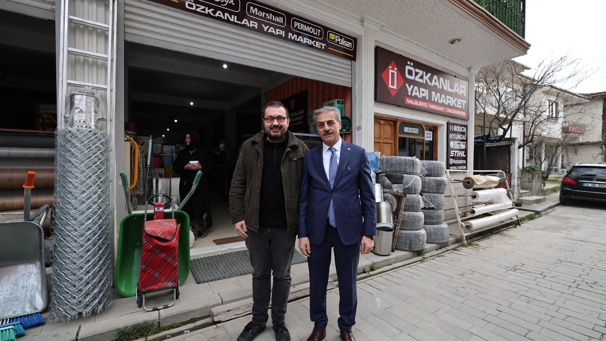 Başkan Alemdar'dan Taraklı ziyareti