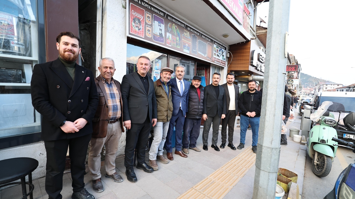 Başkan Alemdar'dan Taraklı ziyareti
