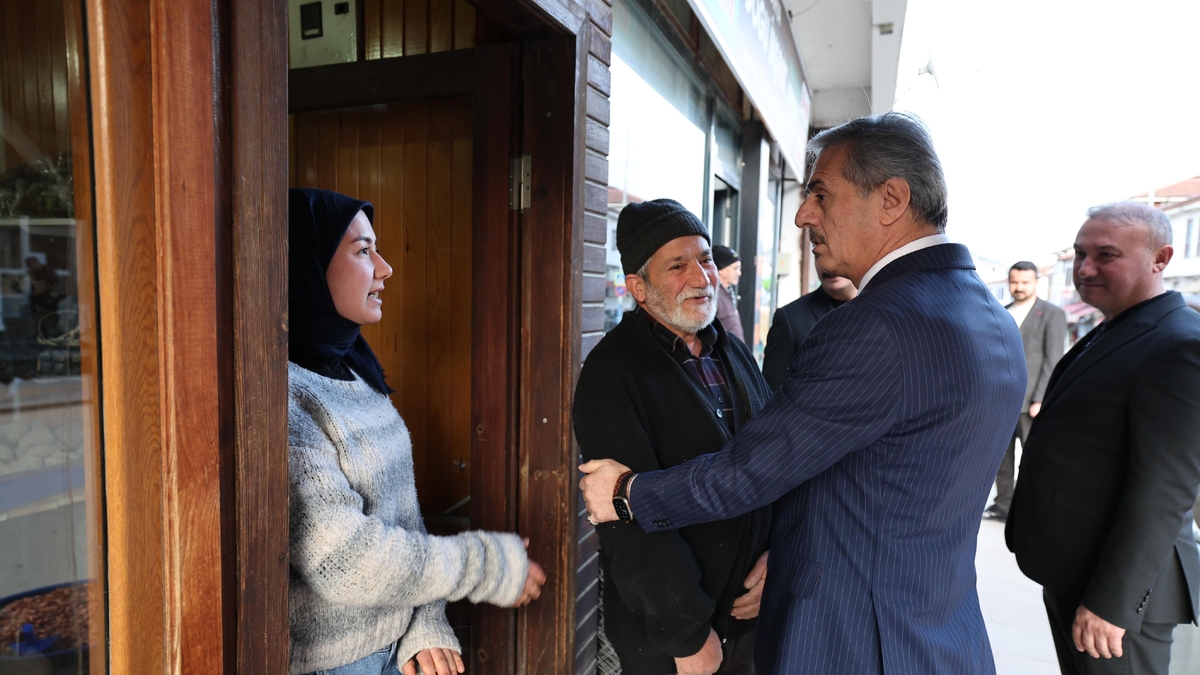 Başkan Alemdar'dan Taraklı ziyareti