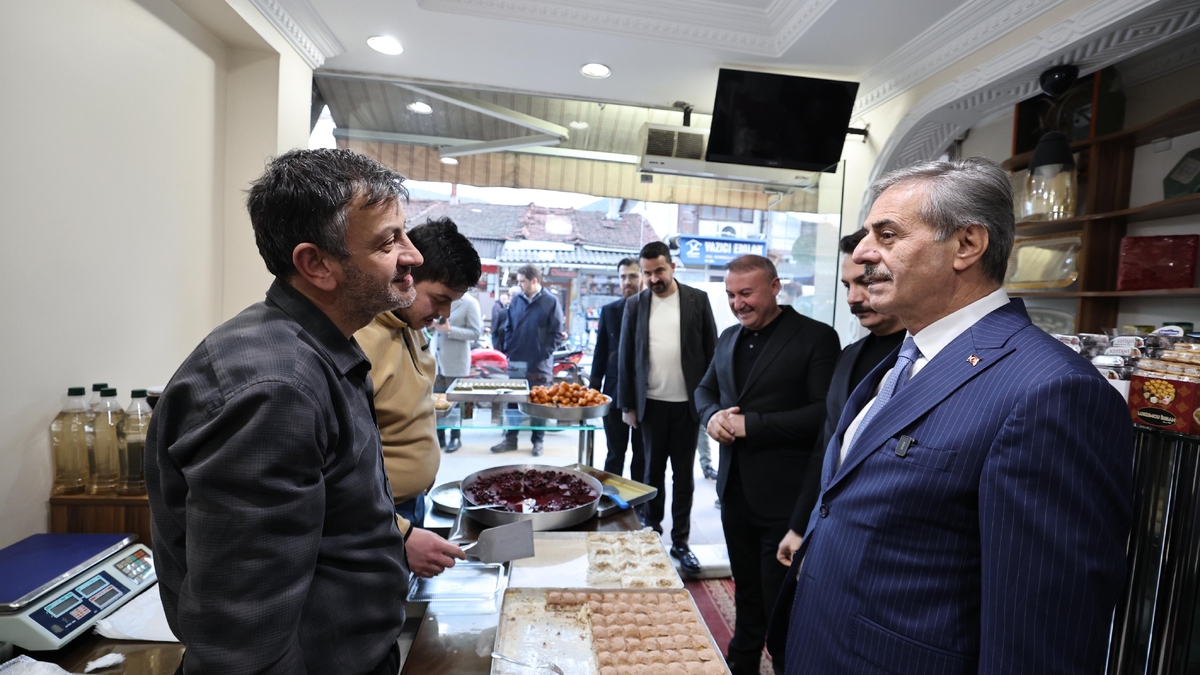 Başkan Alemdar'dan Taraklı ziyareti