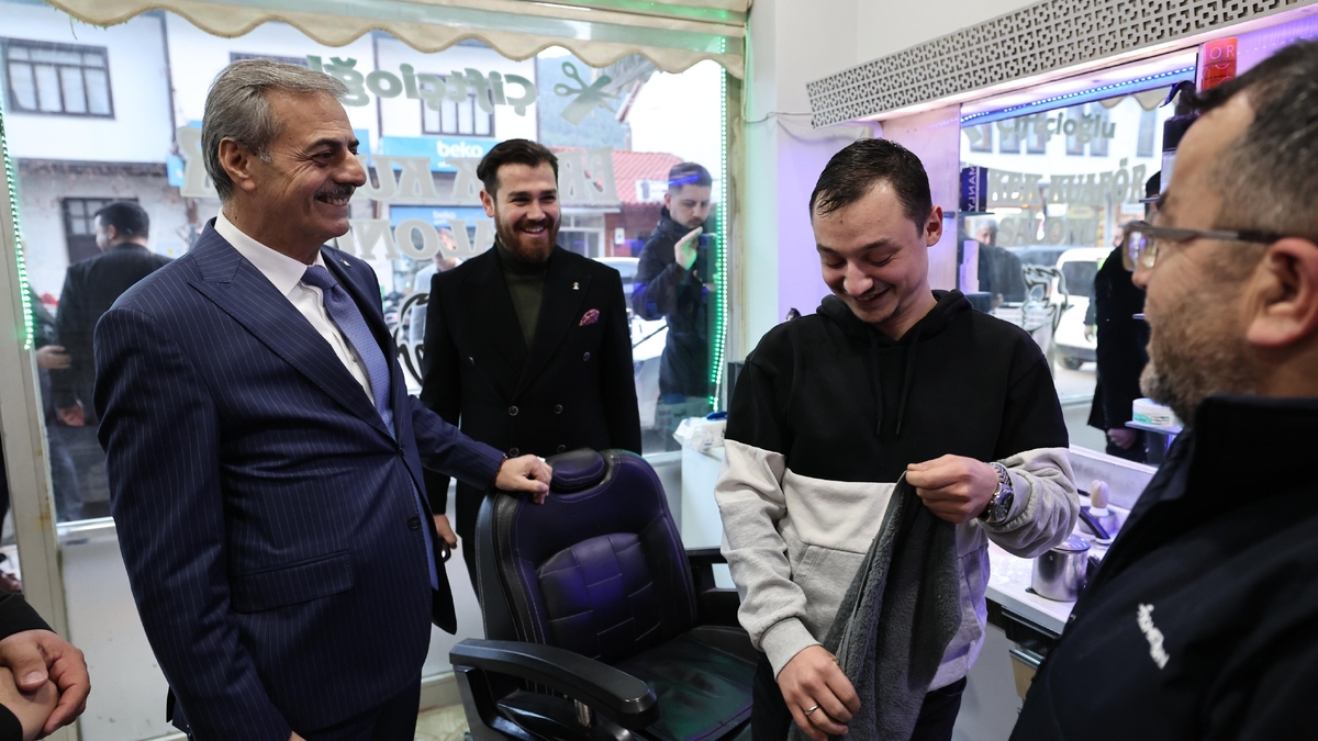 Başkan Alemdar'dan Taraklı ziyareti