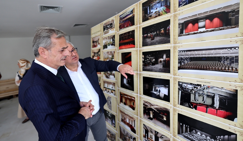 Başkan Alemdar restorasyon çalışmalarını inceledi