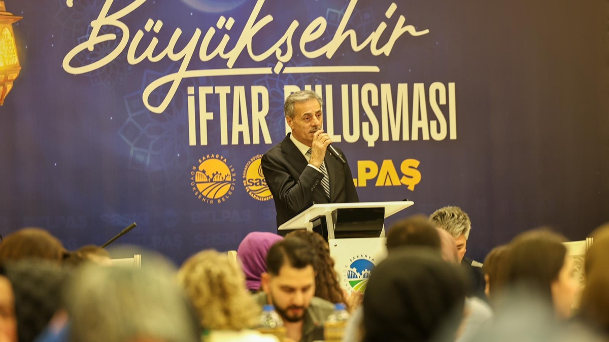 Başkan Alemdar SASKİ ve Belpaş personeli ile iftar yaptı