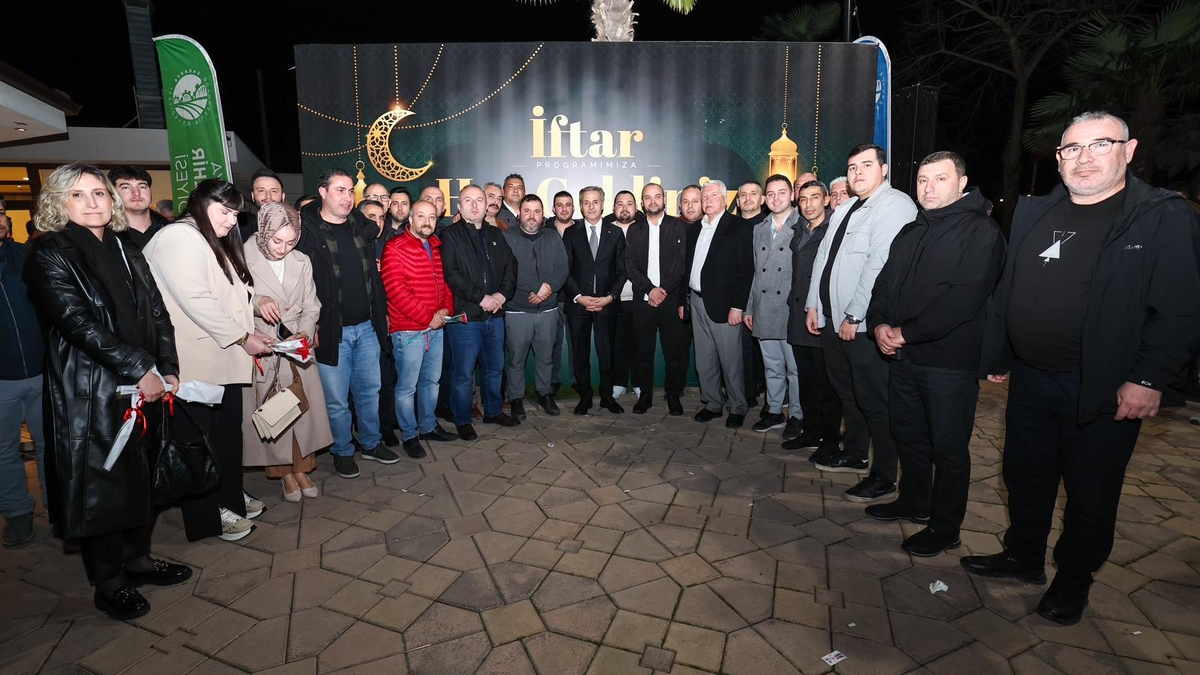 Başkan Alemdar SASKİ ve Belpaş personeli ile iftar yaptı