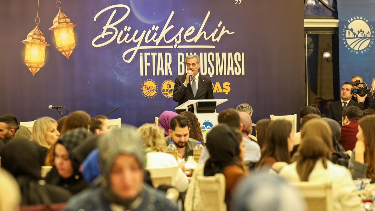 Başkan Alemdar SASKİ ve Belpaş personeli ile iftar yaptı