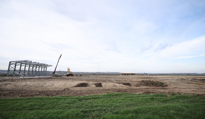 Başkan Alemdar, spor yatırımlarını yerinde inceledi