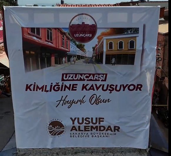 Başkan Alemdar, Uzunçarşı’daki restorasyon çalışmalarını inceledi