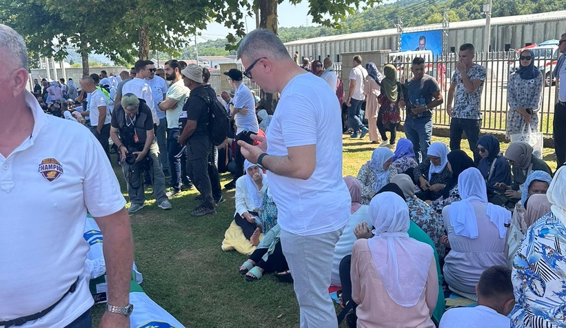 Başkan Çelik, Srebrenitsa'daki anma törenine katıldı