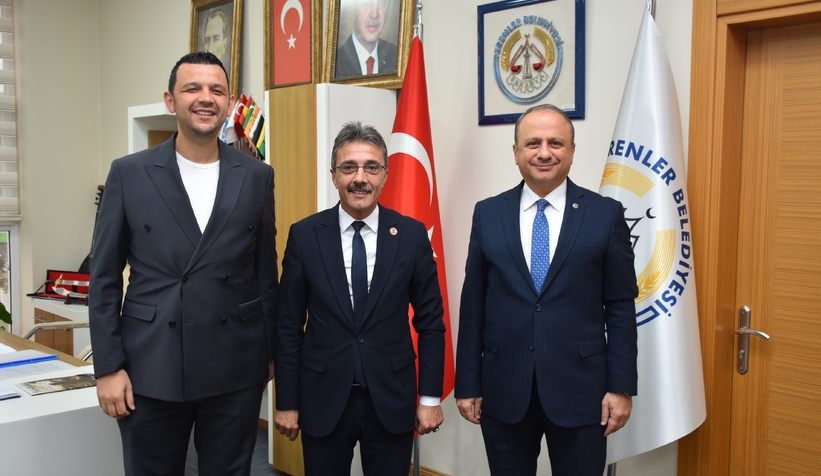 Başkan Dinç'i ziyaret ettiler