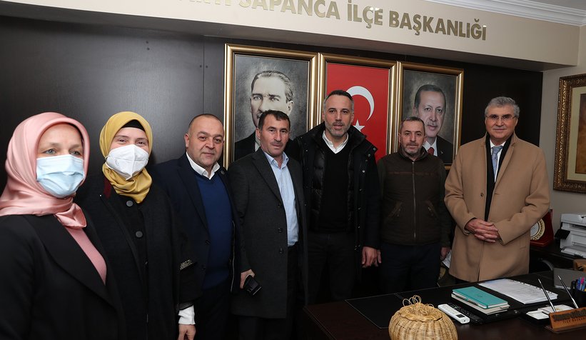 Başkan Ekrem Yüce Sapanca'da