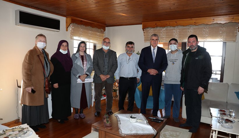 Başkan Ekrem Yüce Sapanca'da