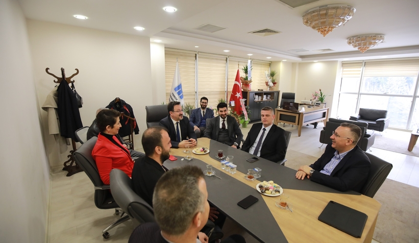 Başkan Işıksu'dan ziyaretler