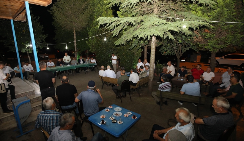 Başkan Işıksu mahalle ziyaretlerine devam ediyor