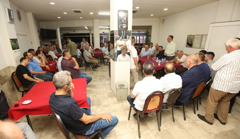 Başkan Işıksu mahalle ziyaretlerine devam ediyor