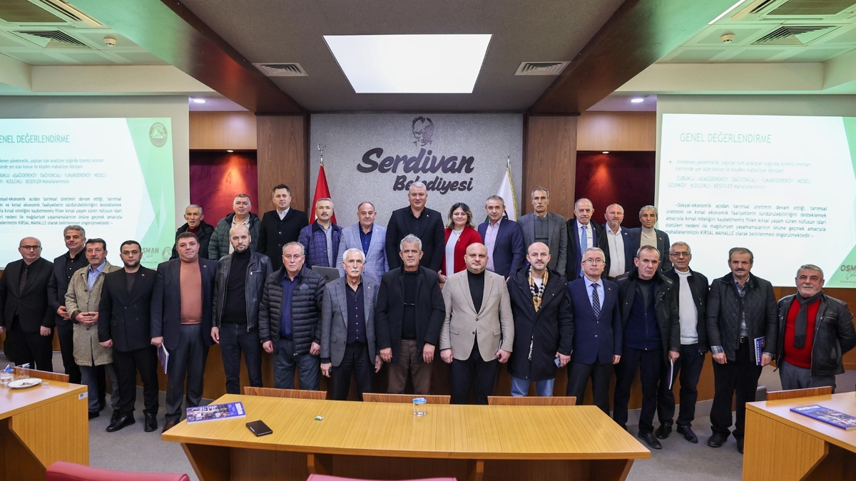 Başkan Osman Çelik muhtarlarla bir araya geldi