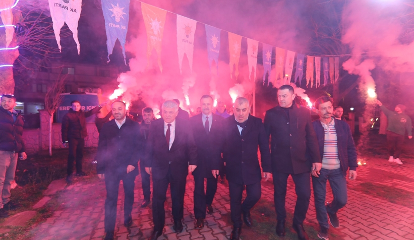 Başkan Rahmi şengül mahallelere müjdeyle gidiyor