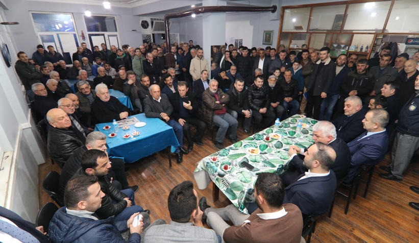 Başkan Rahmi şengül mahallelere müjdeyle gidiyor