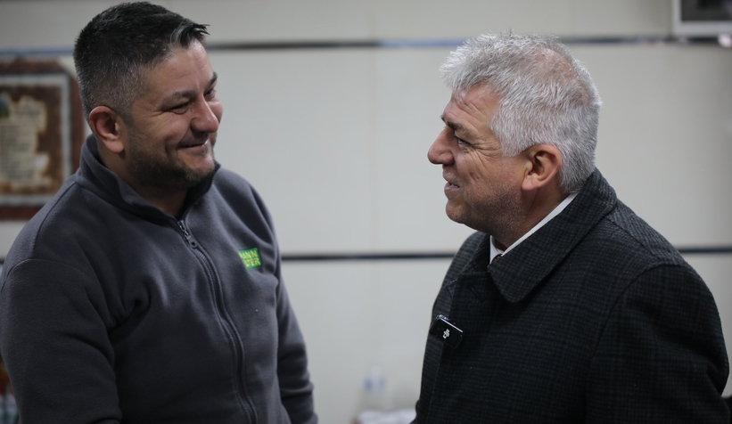 Başkan Rahmi şengül mahallelere müjdeyle gidiyor