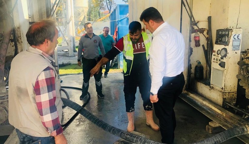 Başkan Soykan, Gençlik Merkezi ve Spor Kompleksi çalışmalarını inceledi