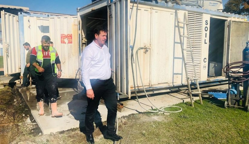 Başkan Soykan, Gençlik Merkezi ve Spor Kompleksi çalışmalarını inceledi