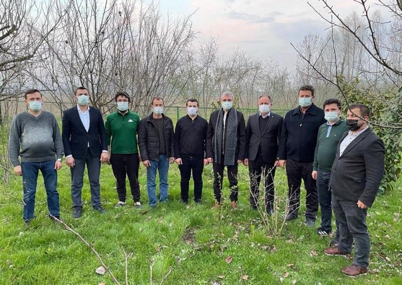 Başkan Yüce, 10 K'nın Mantar Tesisinde hasat yaptı