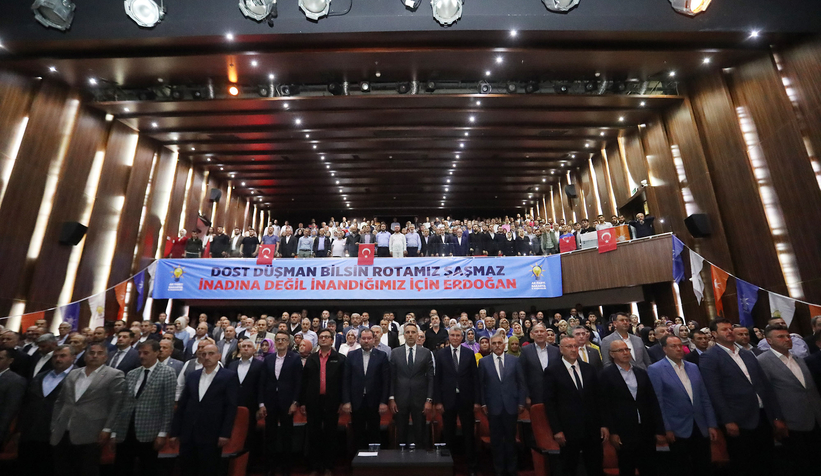 Başkan Yüce, 76. İl Danışma Meclisi’nde konuştu