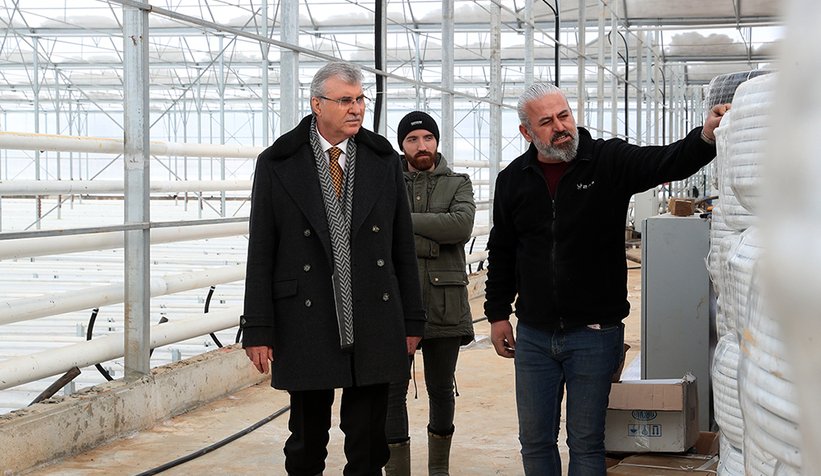 Başkan Yüce açıkladı: Tarımda örnek olacak proje yüzde 85’e ulaştı