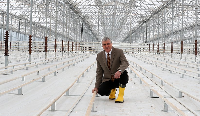 Başkan Yüce açıkladı: Tarımda örnek olacak proje yüzde 85’e ulaştı