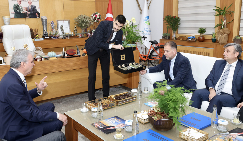 Başkan Yüce Bakan Yardımcısı Şamlıoğlu’nu ağırladı